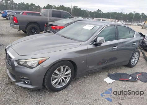 2015 Infiniti Q50 из США, поврежденный, VIN JN1BV7AP5FM334219